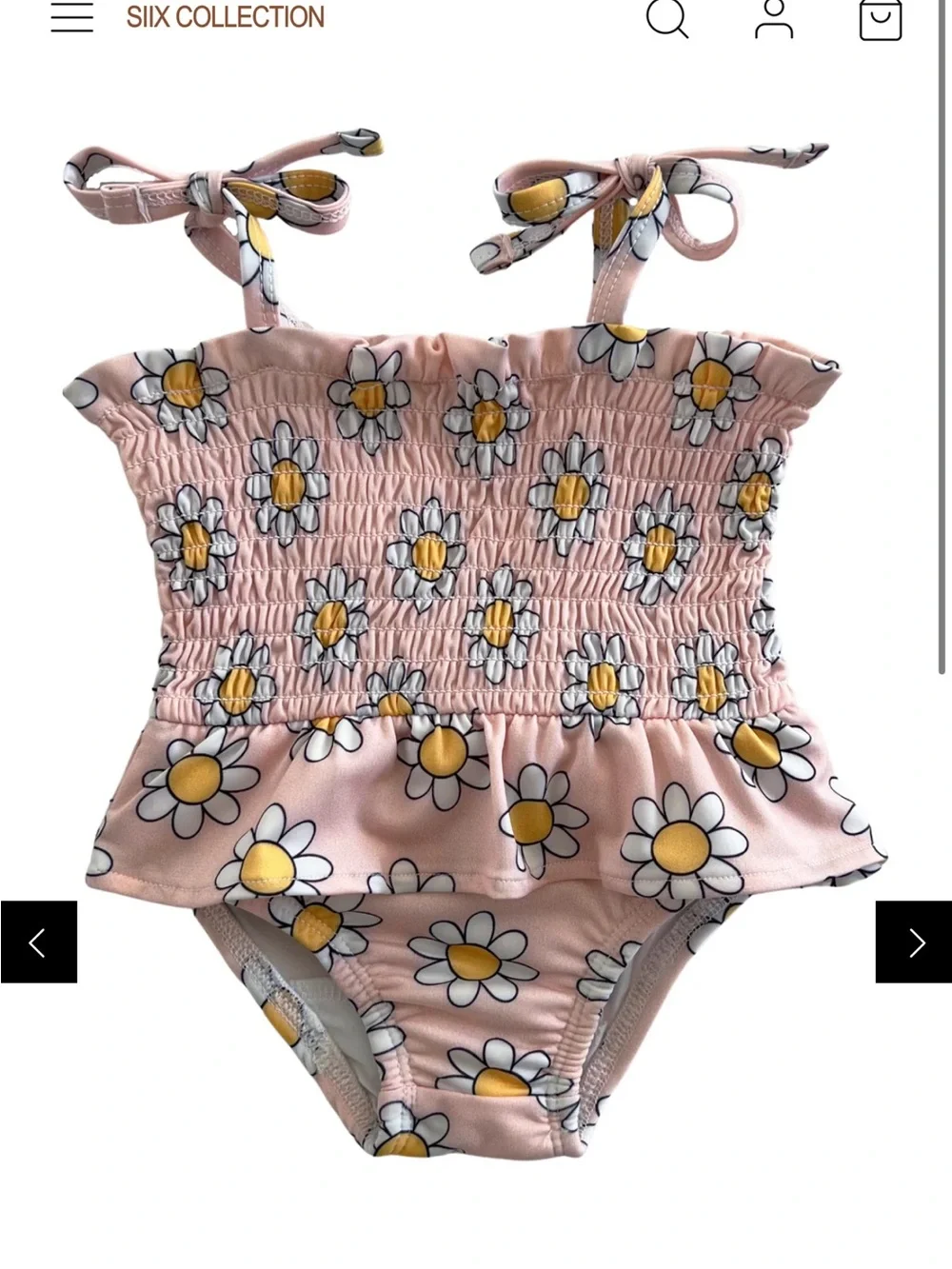 SIIX Daisy Pop Taffy / Soleil Swimsuit / UPF 50+